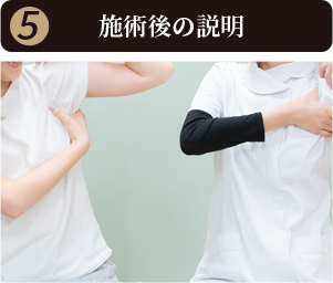 施術後の説明
